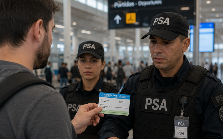 Viajar con cannabis teniendo REPROCANN, lo que tenés que saber en 2026